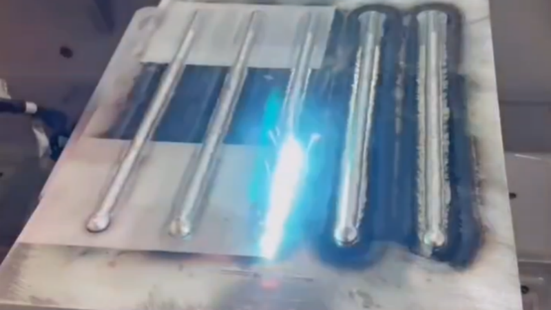 Black ash treatment of aluminum alloy after welding
