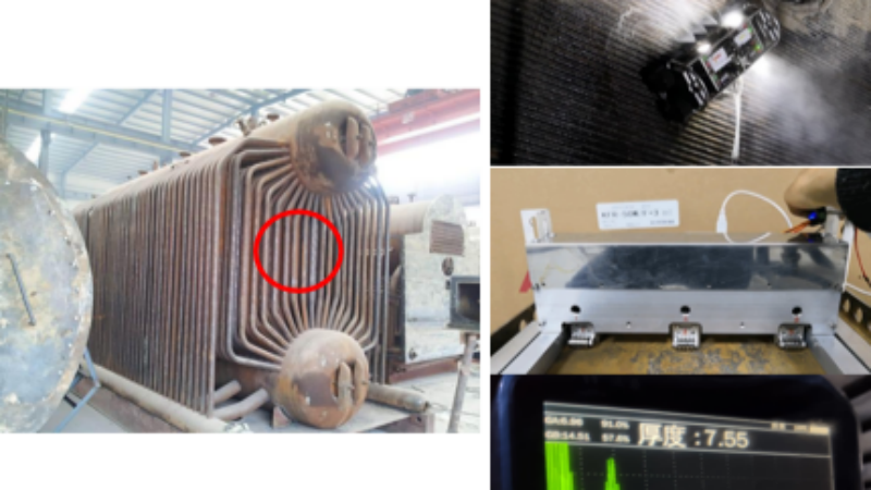 Electromagnetic automatic detection water wall system