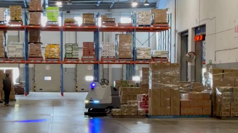 Warehouse cleaning